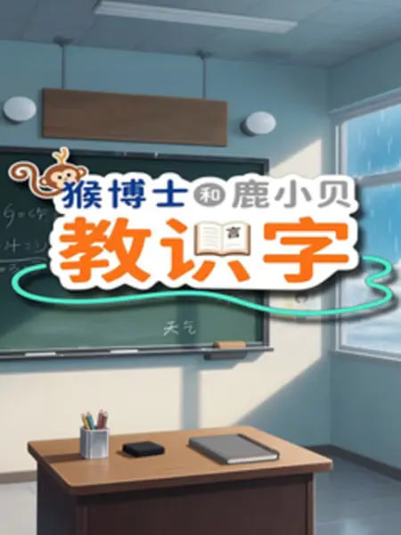 猴博士和鹿小贝教识字​封面图